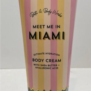 Bath & Body Works New Meet Me In Miami Lotion Body Cream